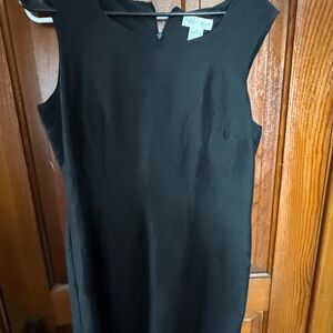 Worthington Black Sleeveless Mini Dress